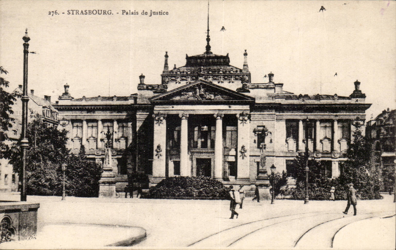 Strasbourg - Strassburg - Palais de Justice CPA 