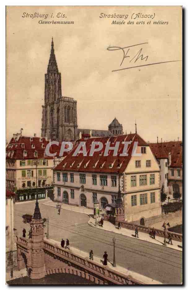 Strasbourg - Strassburg - Musee des Arts et Metiers CPA 