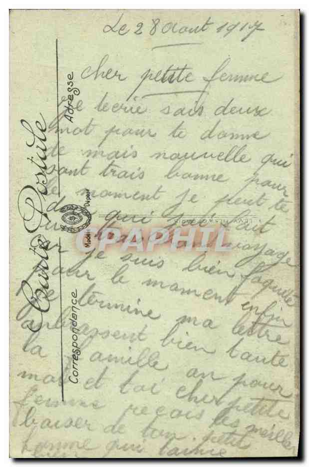 Folklore - Costumes - Types Alsacienne - Enfants - Beautiful Card CPA  — Verso
