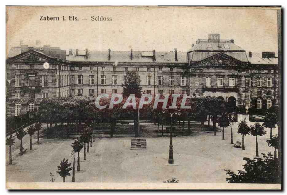 Saverne - Zabern - Schloss - Le Chateau CPA 