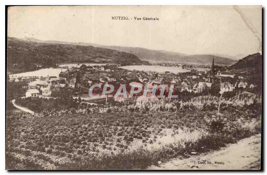Mutzig - Vue Générale — Lévy, lib. Mutzig