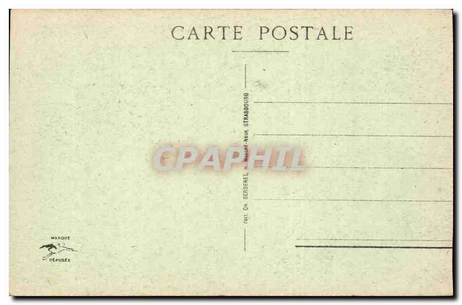 Strasbourg - Rue des Grandes Arcades — vue de la place avec statue et commerces — éditeur Oh. Berderet, n° 402 — Reverso