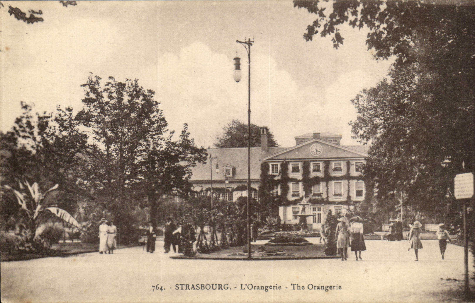 Strasbourg - Strassburg - L'Orangerie CPA 