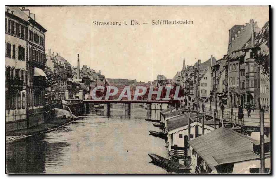 Strasbourg - Strassburg - Schiffleutstaden CPA 