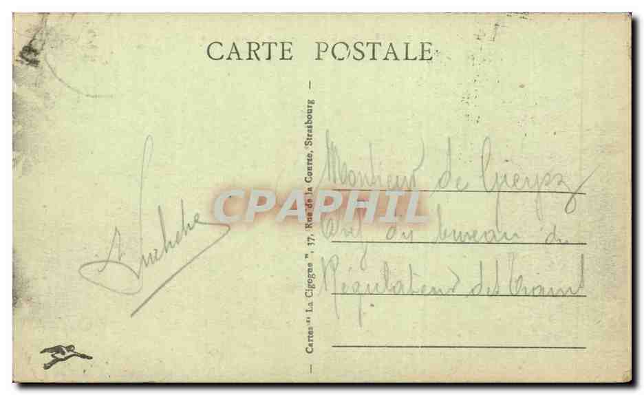Strasbourg - Palais de Justice et Église Saint-Pierre - Carte postale n°277 — Reverso