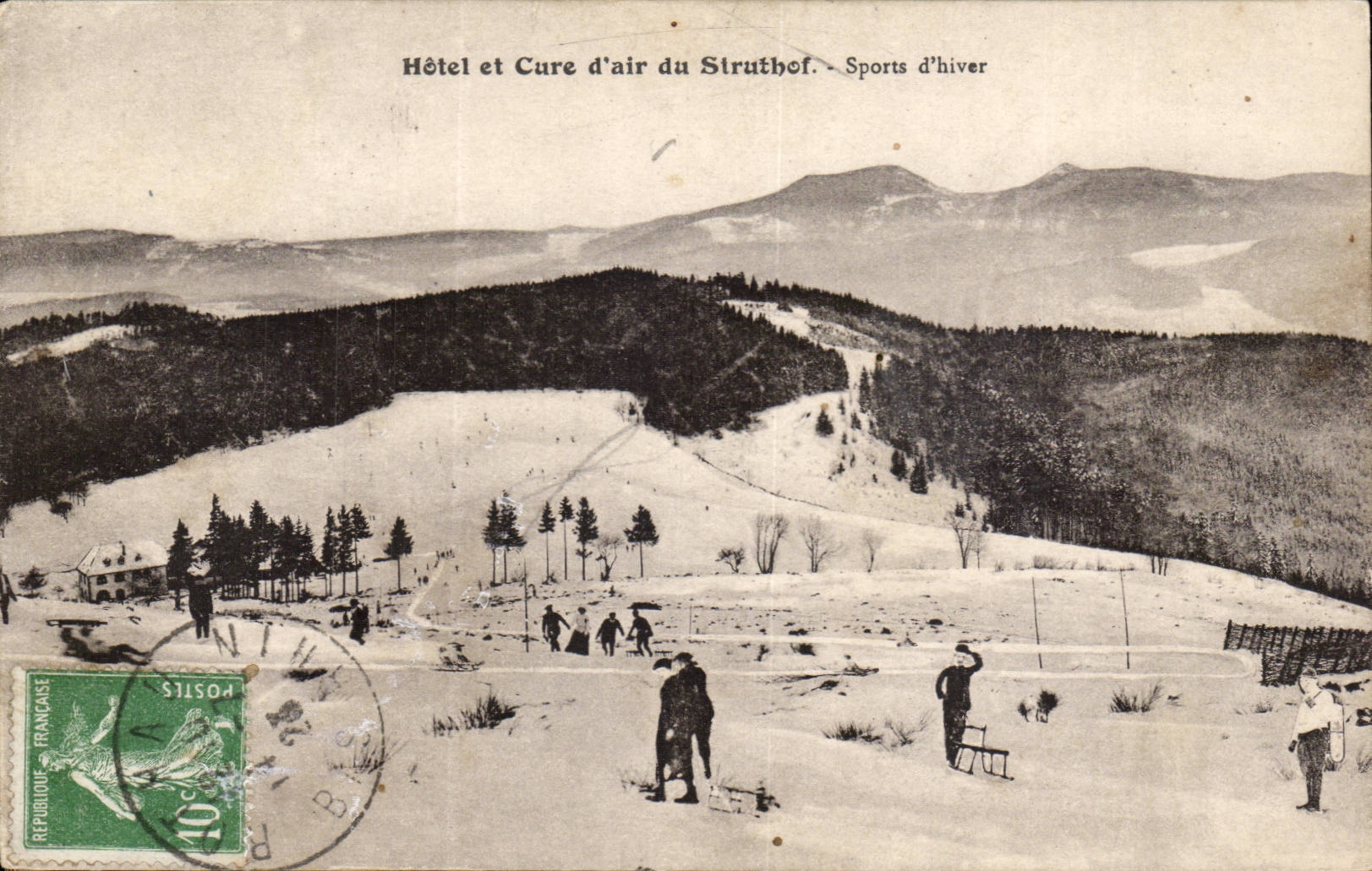 Hôtel et Cure d'air du Struthof - Sports d'hiver — éditeur non identifié, n° de série non visible