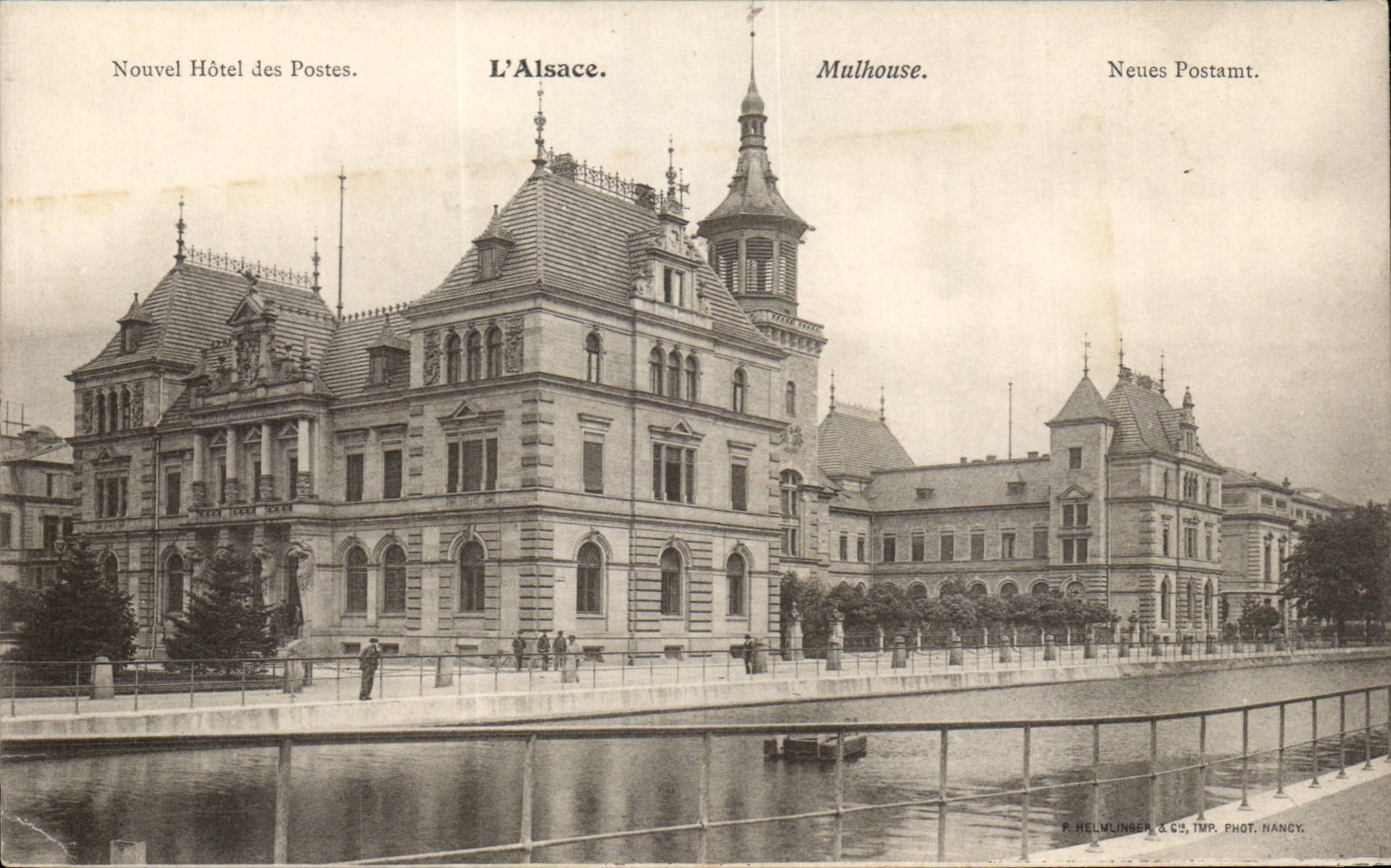 Mulhouse - Neues Postamt - Nouvel Hotel des Postes CPA 