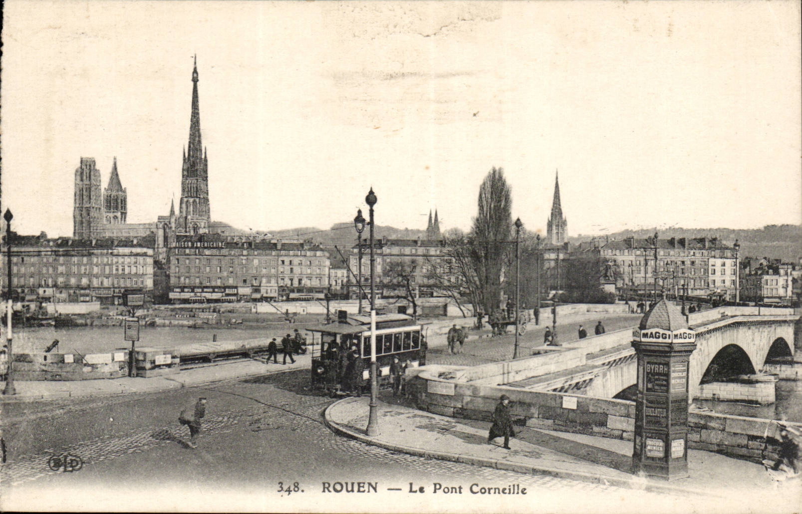 Rouen Le Pont Corneille - CPA 