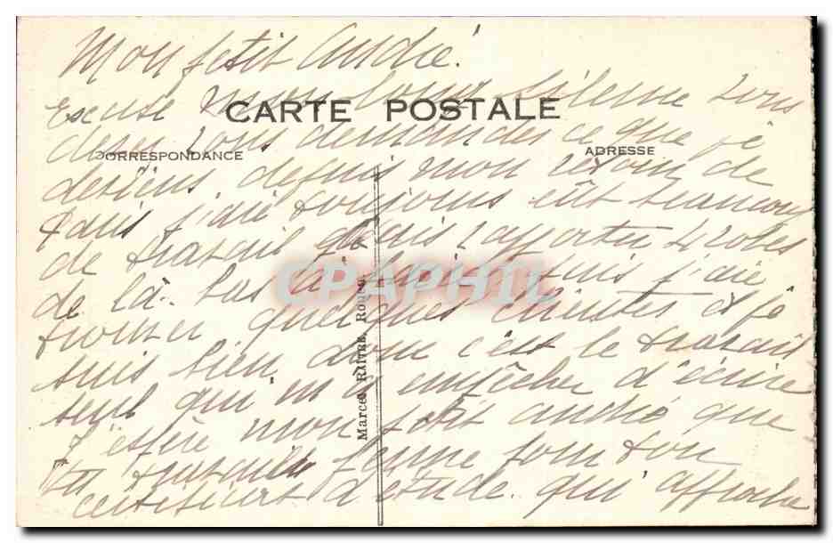 Rouen Le Pont Corneille - CPA  — Rückseite