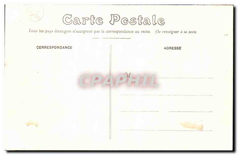 Neufchatel en Bray - Rues Cauchoise et Notre Dame - CPA  — Rückseite