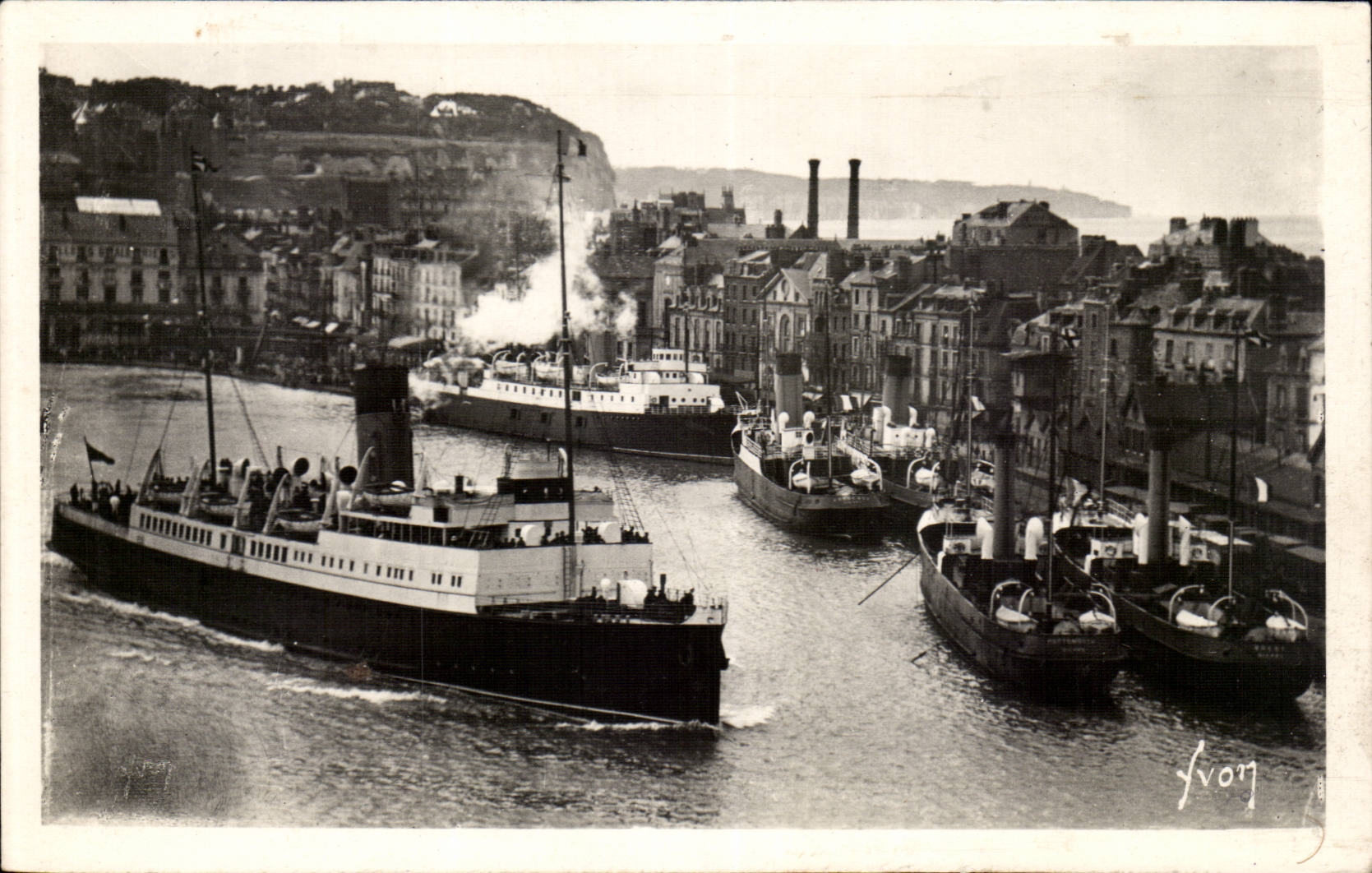 Dieppe - L'Avant Port CPA 