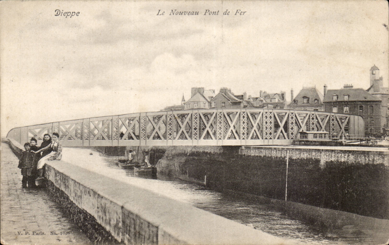 Dieppe - Le Nouveau Pont de Fer CPA 