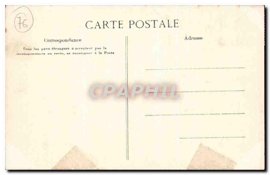 Saint Valery en Caux - Le Casino - CPA  — Rückseite