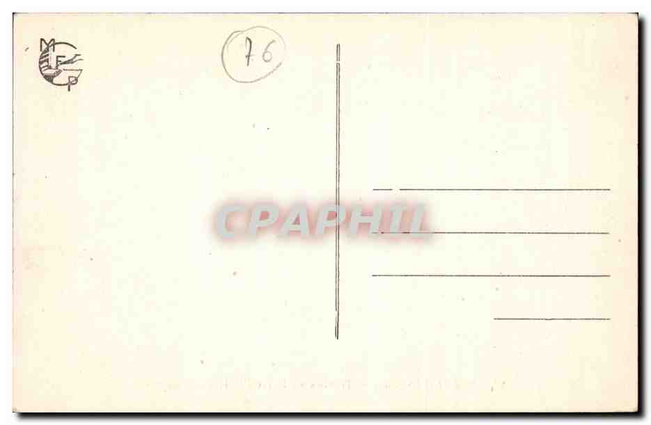 Villequier - Tombeau de la famille Hugo Vacquerie - CPA  — Rückseite