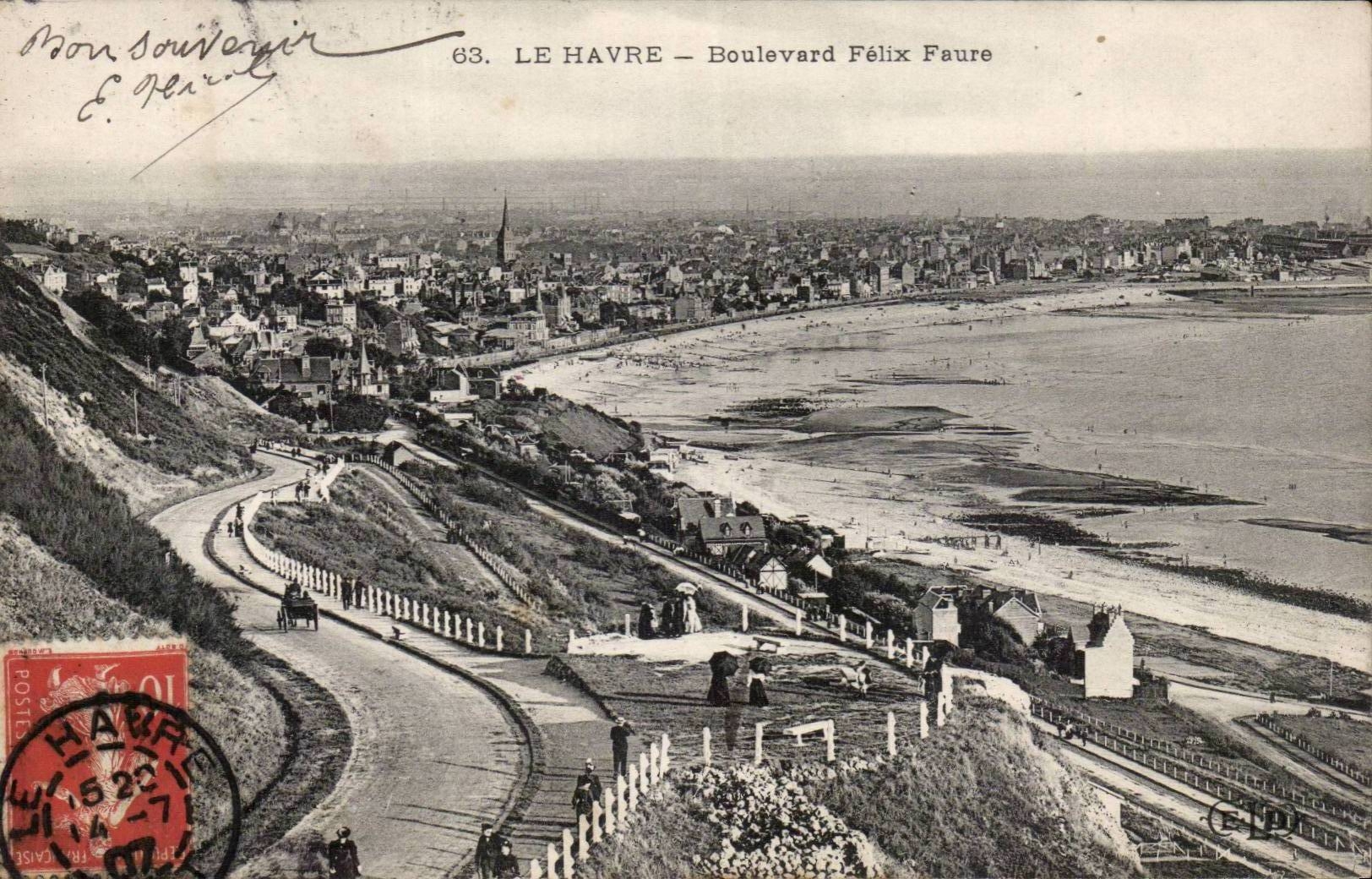Le Havre - Boulevard Felix Faure - CPA 