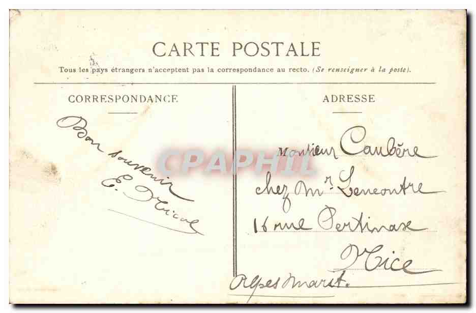 Rouen - Rue Jeanne d'Arc - Joan of Ark Street - CPA  — Rückseite