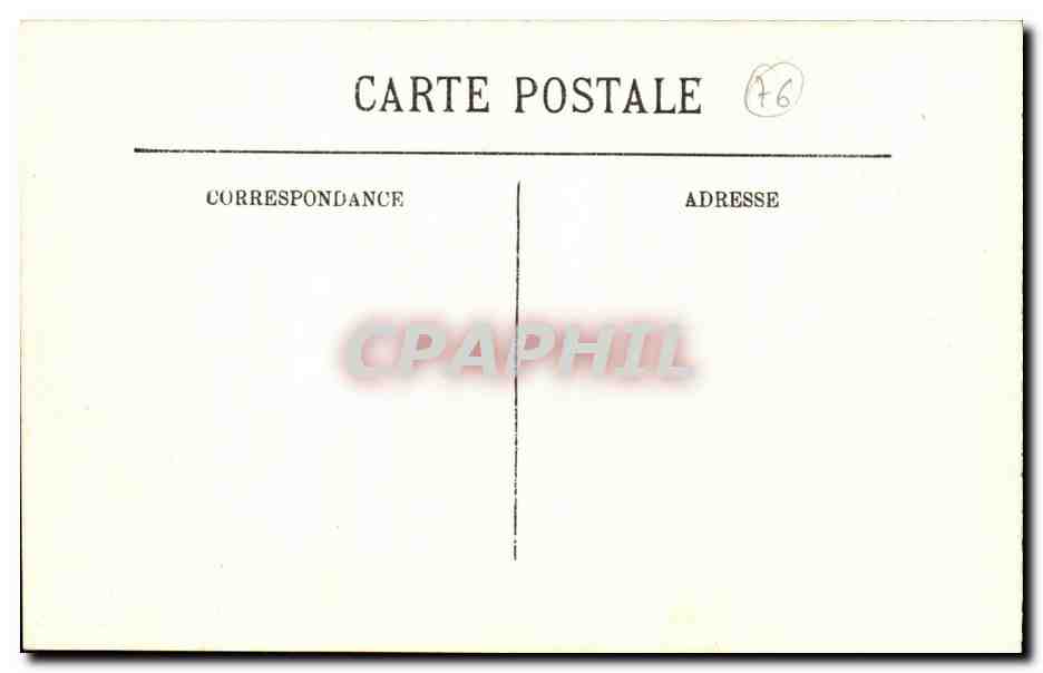 Le Havre - La Place Gambetta et le Theatre - CPA  — Rückseite
