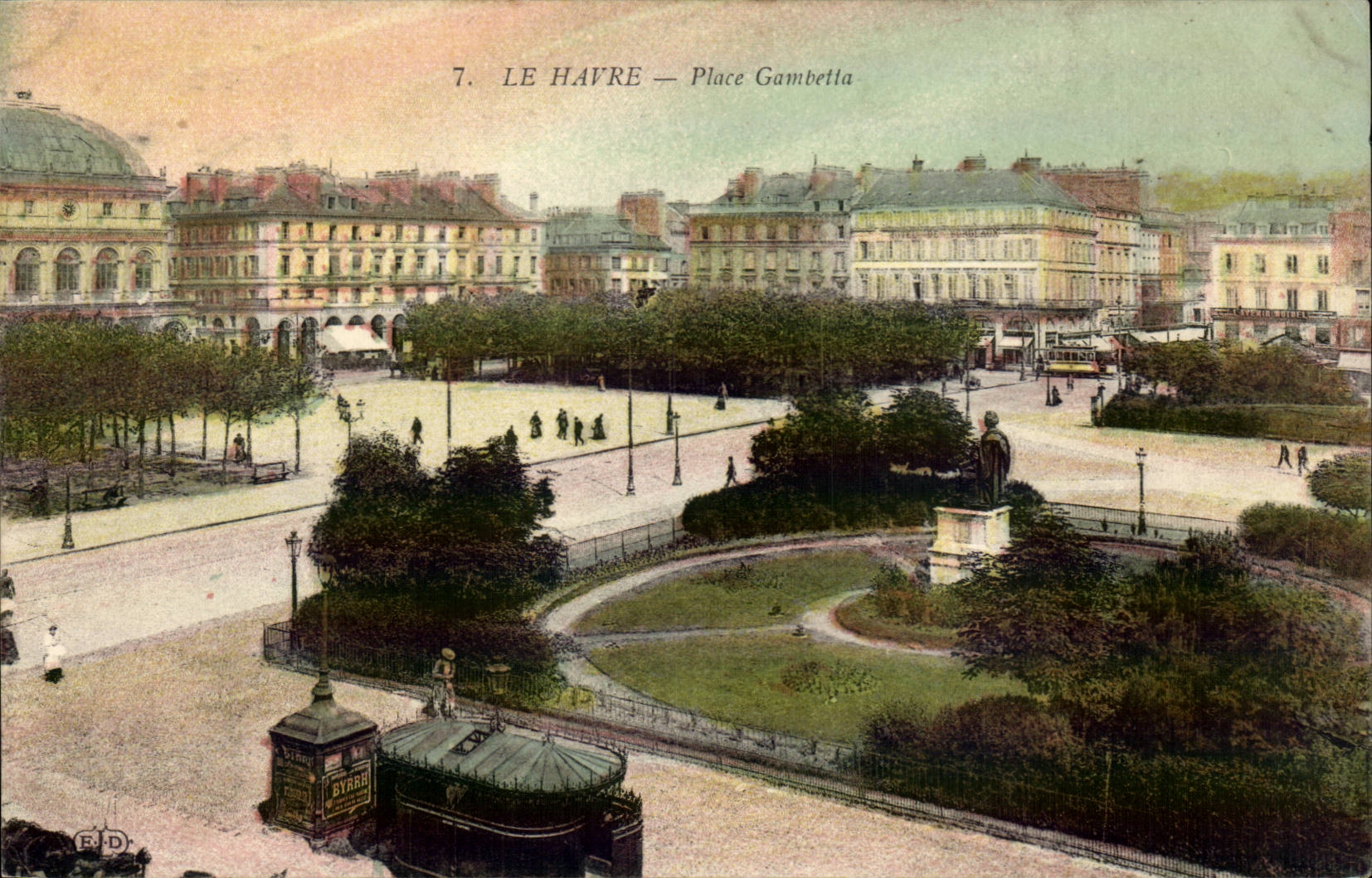 Le Havre - Place Gambetta - CPA 