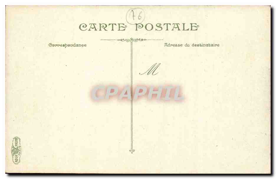 Dieppe - Le Casino - CPA VElo — Rückseite