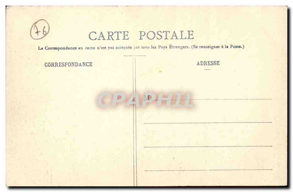 Dieppe - Vue Generale du Casino et du Boulevard Maritime - CPA  — Verso