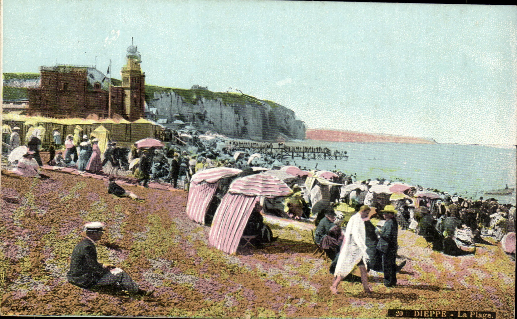 Dieppe - La Plage - CPA 