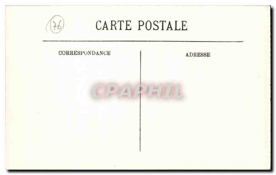 Dieppe - Le Casino et la Plage - CPA  — Verso