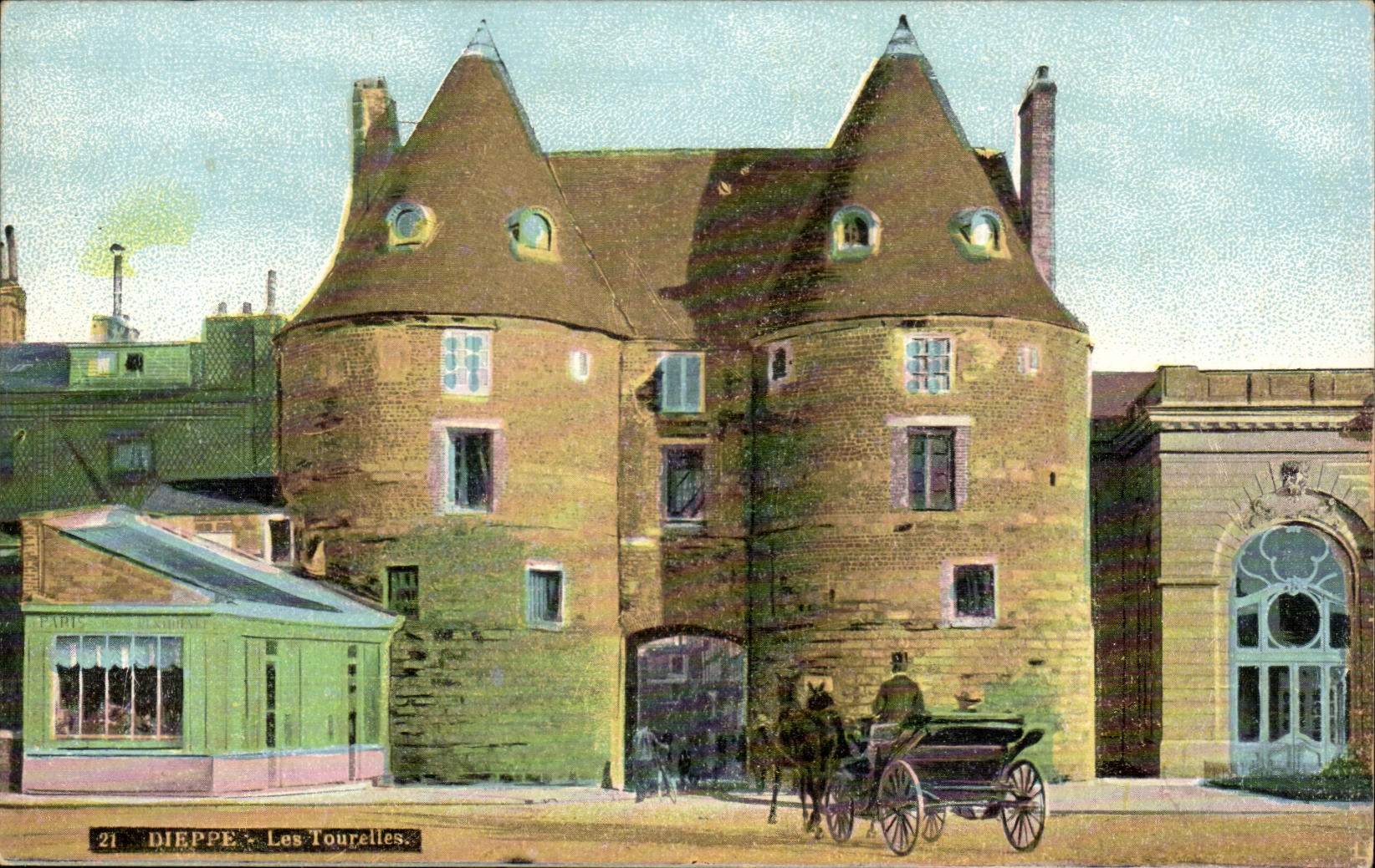 Dieppe - Les Tourelles - CPA 