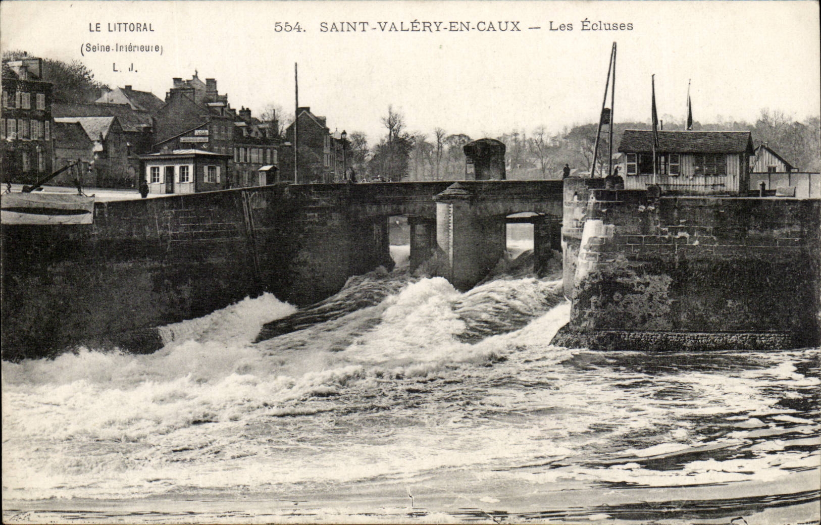 Saint Valery en Caux - Les Ecluses CPA 