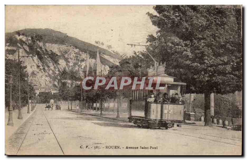 Rouen - Avenue Saint Paul CPA 