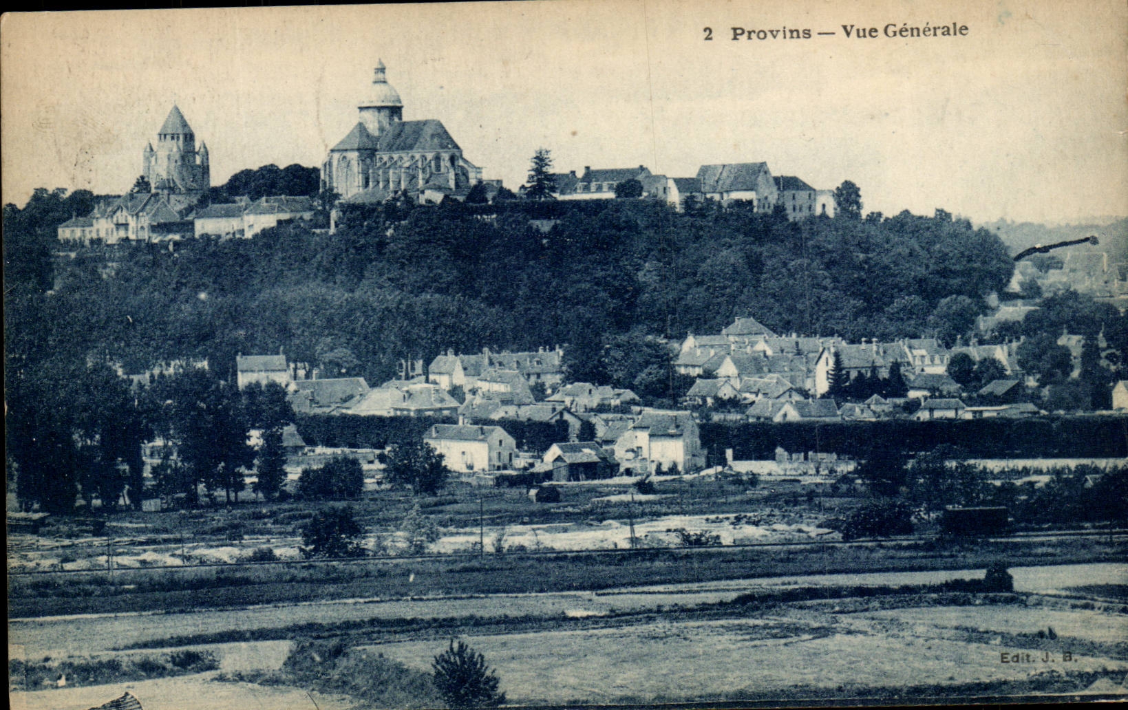 Provins - Vue Generale CPA 