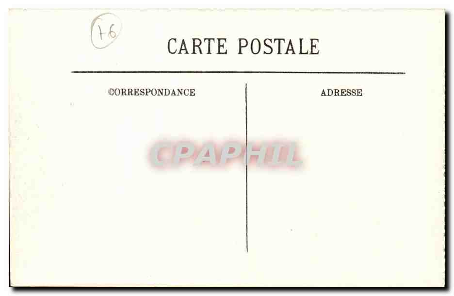 Sainte Adresse - Le Boulevard Maritime et le Cap de la Heve CPA  — Rückseite