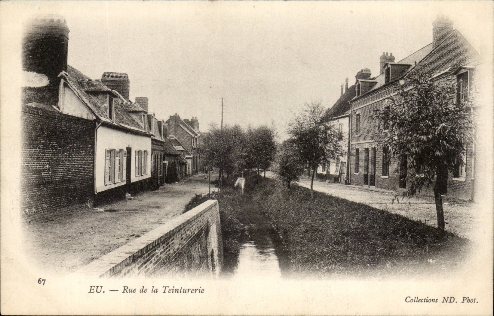 Eu - Rue de la Teinturerie CPA 