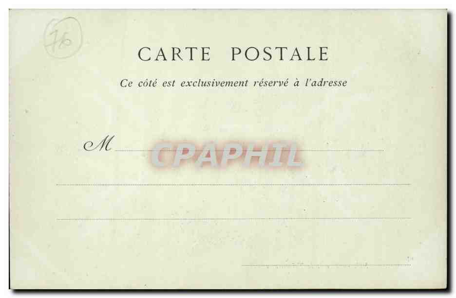 Eu - Rue de la Teinturerie CPA  — Rückseite