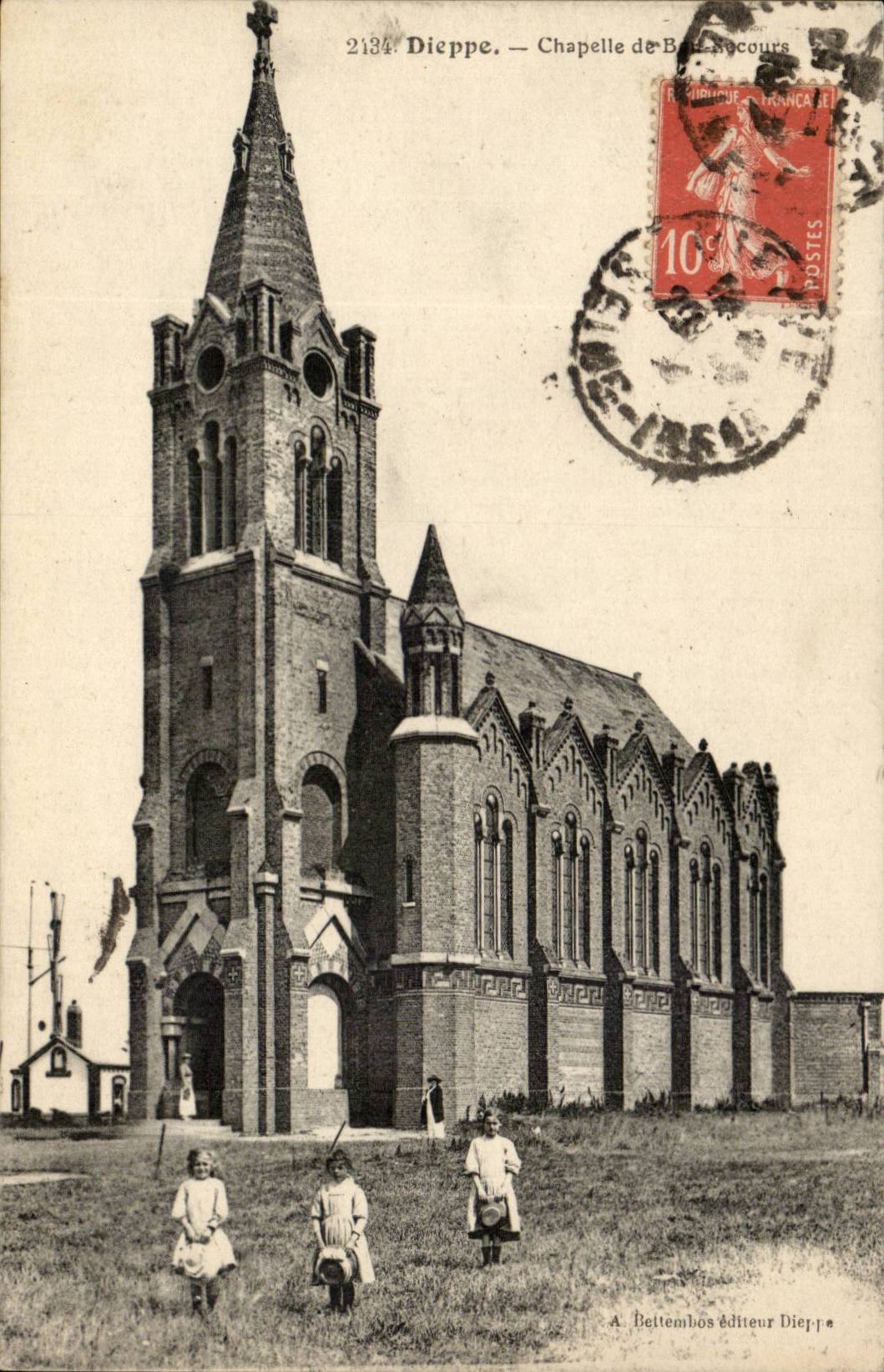 Dieppe - Chapelle de Bonsecours CPA 