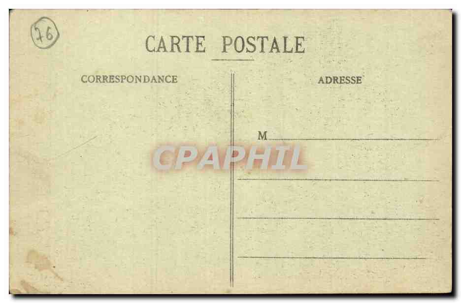 Dampierre en Bray - L'Ancien Chateau des Huguenots - Environs de Gournay - CPA  — Rückseite