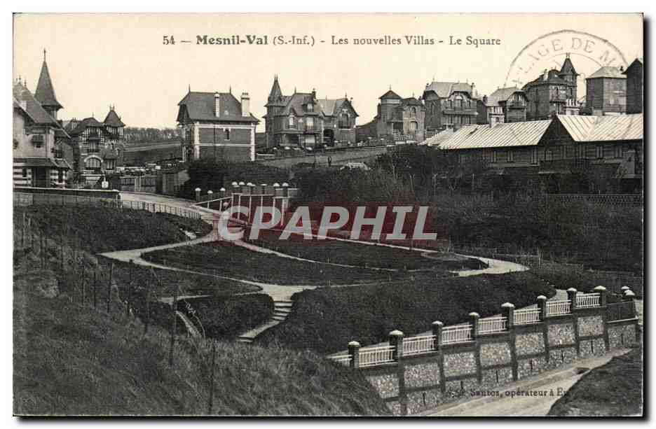 Mesnil Val - Les Nouvelles Villas - Le Square - CPA 