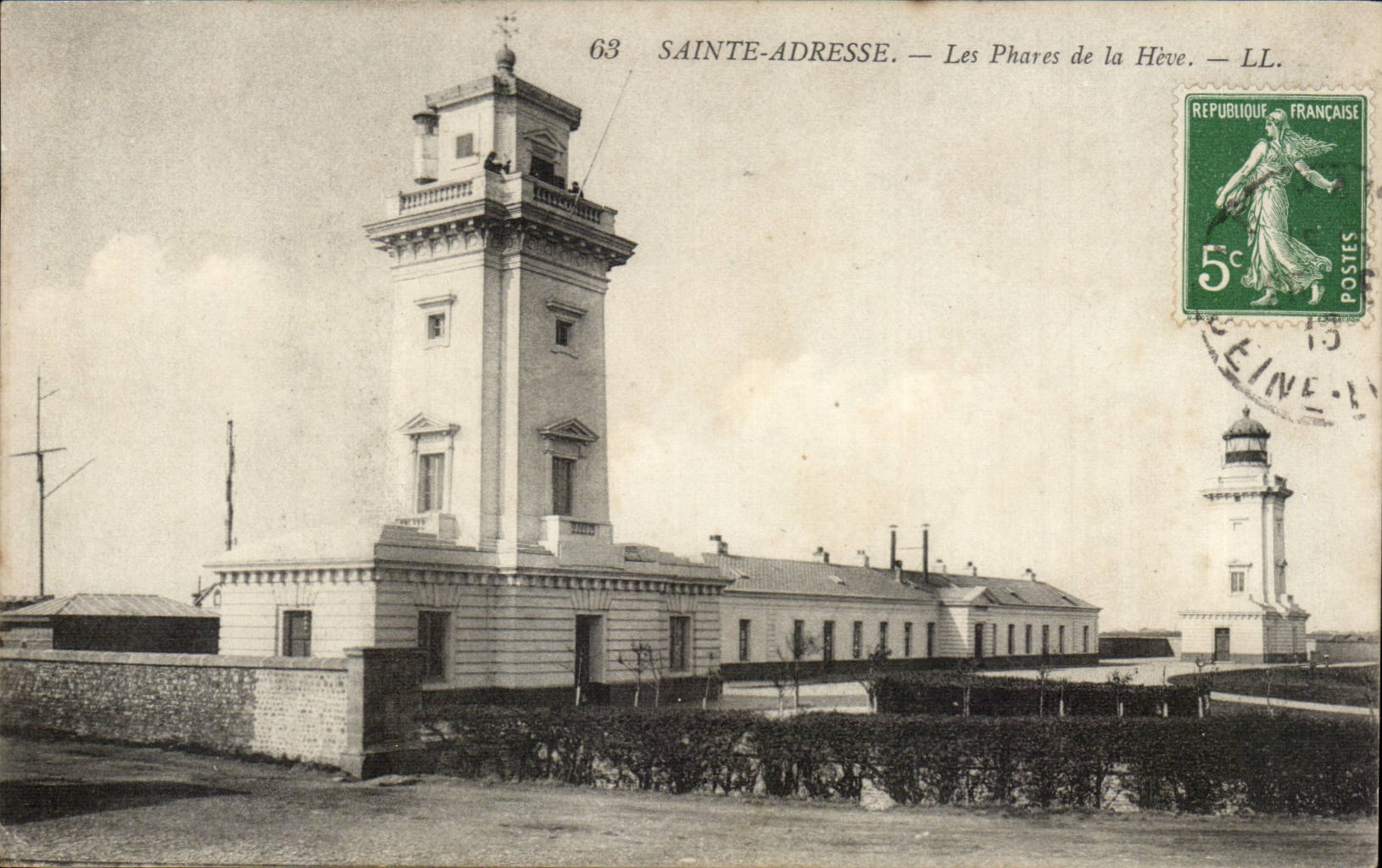 Sainte Adresse - Les Phares de la Heve - lighthouse - CPA 