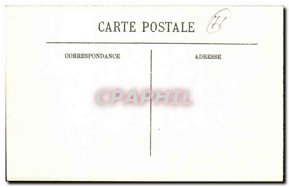 Le Havre - La Bourse - Bassin du Commerce - CPA  — Rückseite