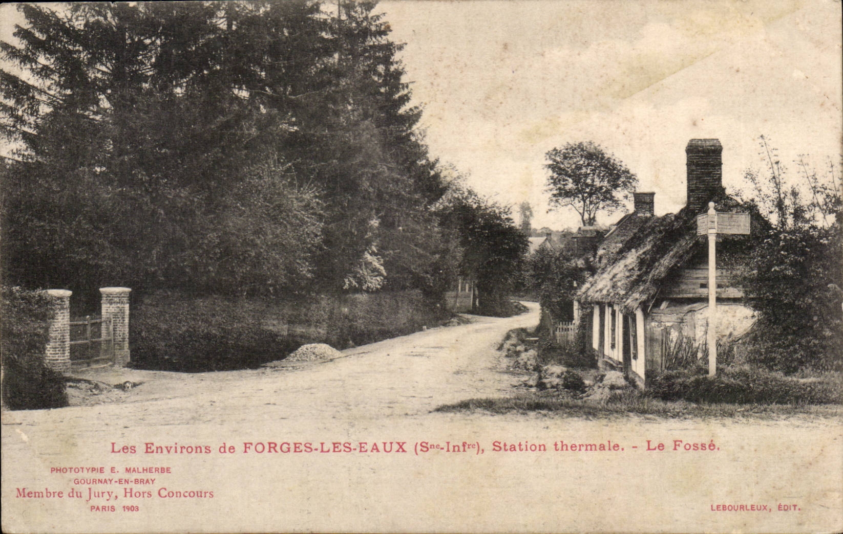 Forges les Eaux - Station Thermale - La Fosse - CPA 