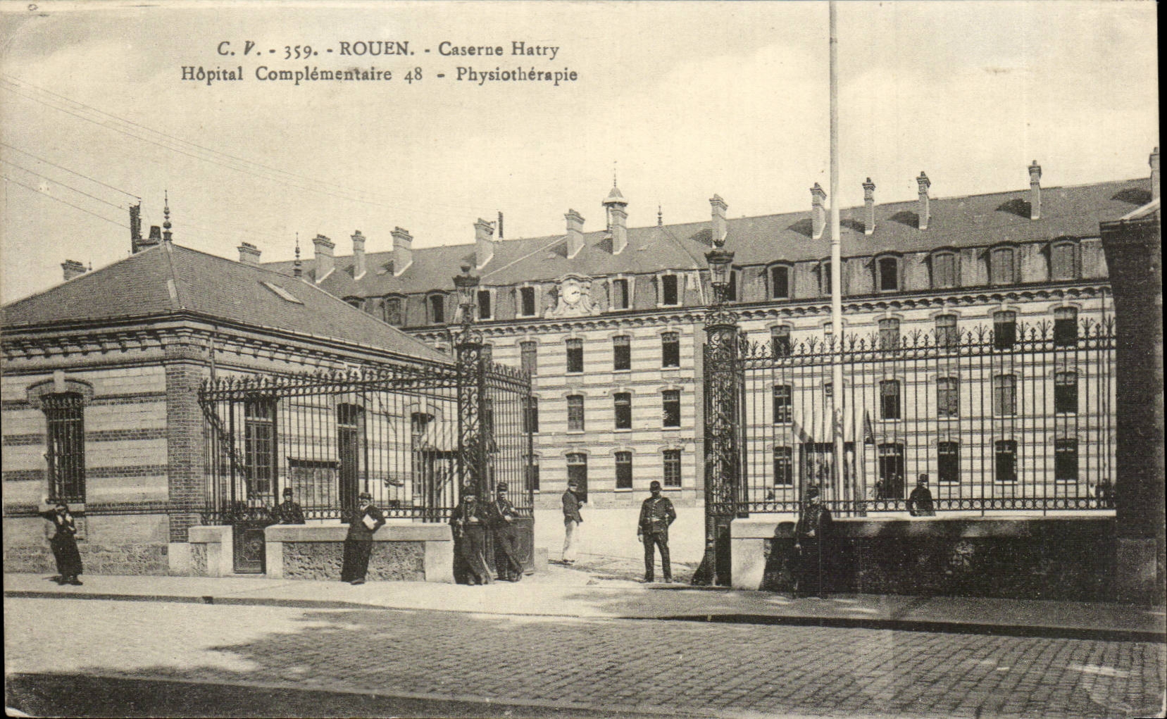 Rouen - Caserne Hatry - Hopital Complementaire 48 - Physiotherapie - CPA 