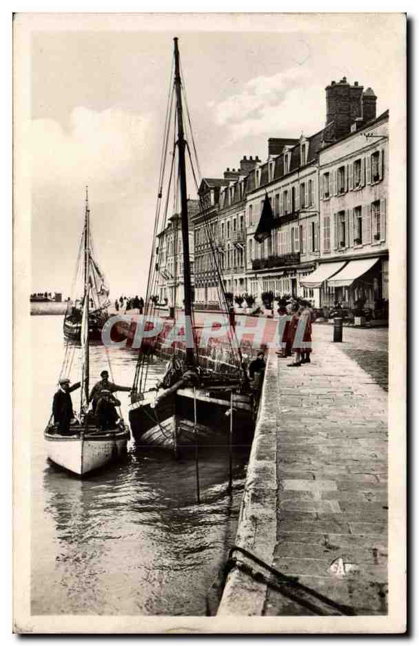 St Valery en Caux - Le Quai d'amont - CPA 