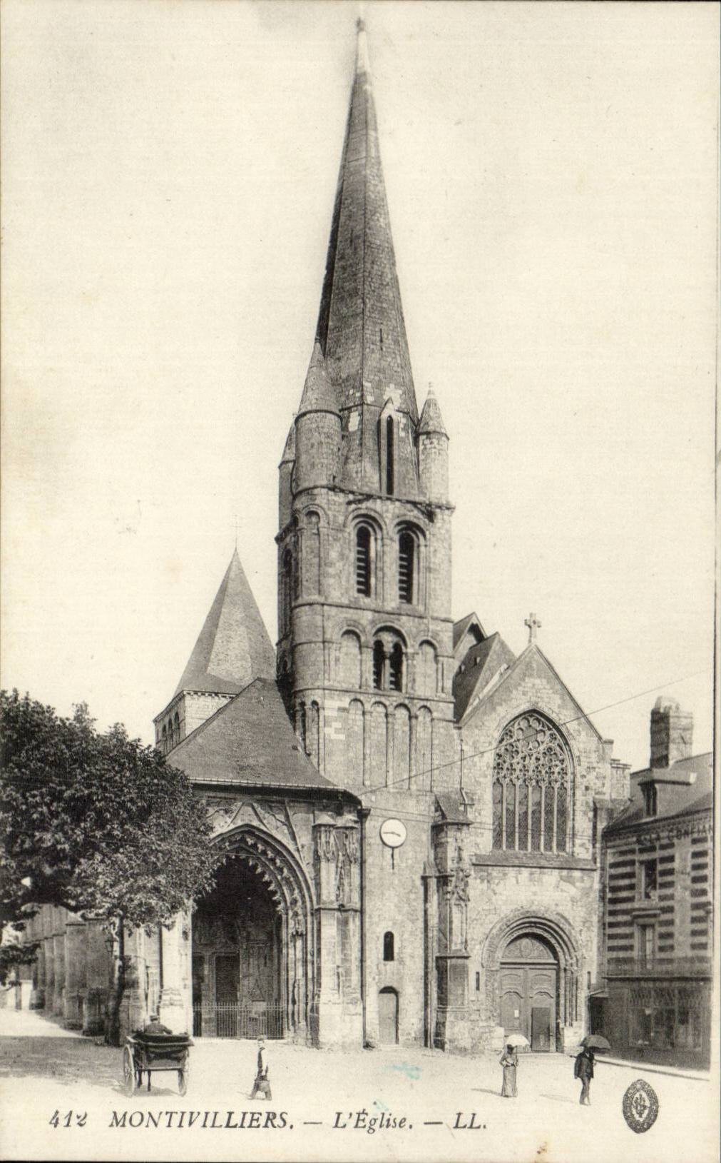 Montivilliers - L'Eglise - CPA 