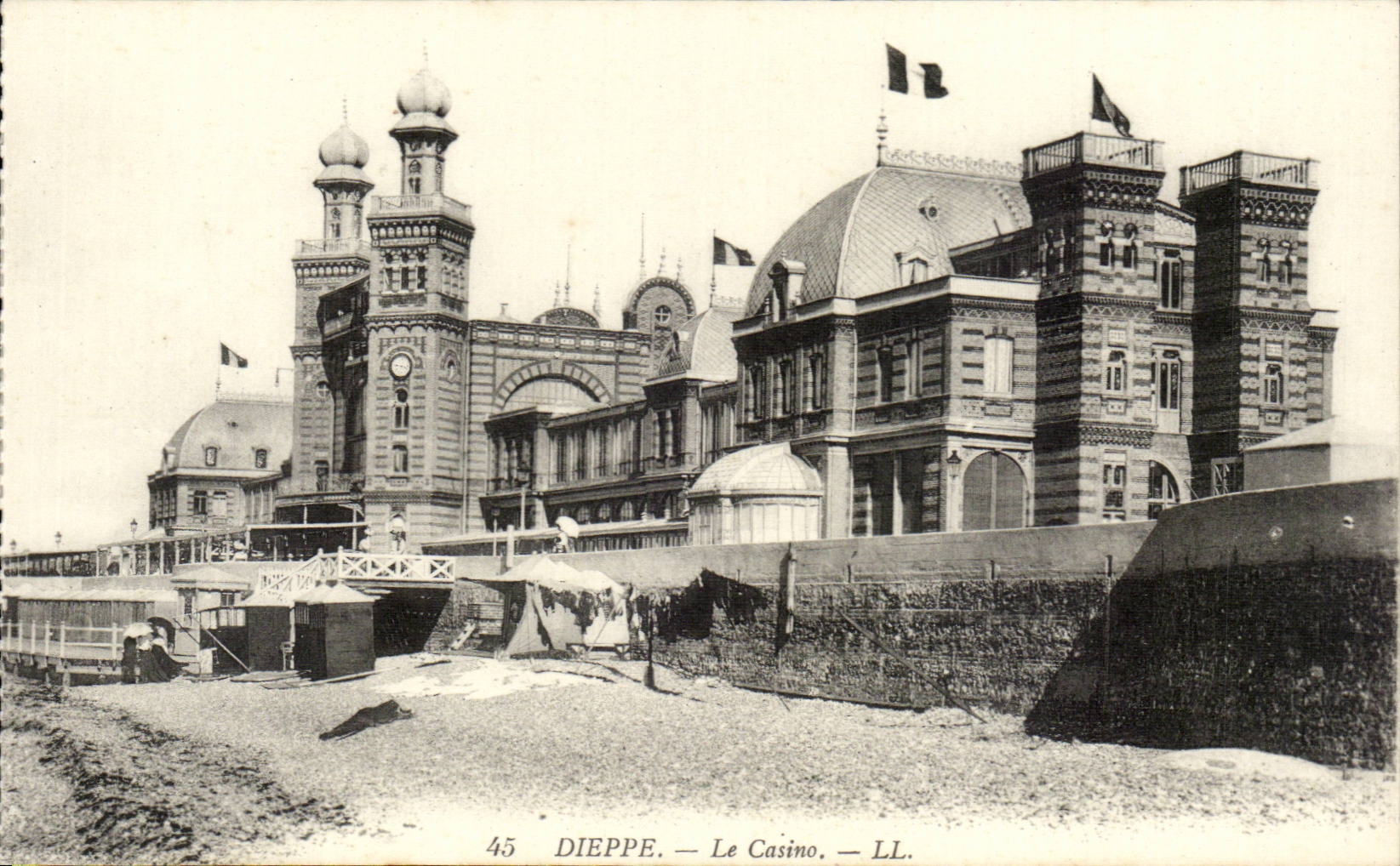 Dieppe - Le Casino - CPA 