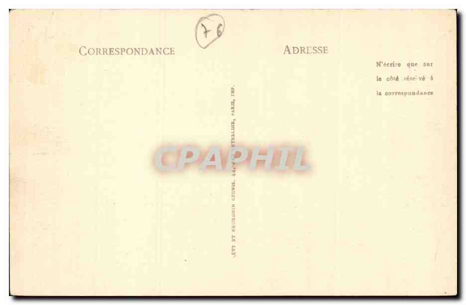 Dieppe - L'Avant Port - Sortie de la Malle - CPA  — Rückseite
