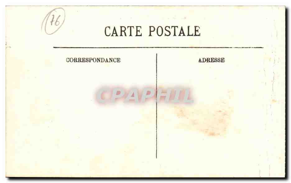 Dieppe - Le Vieux Chateau et la Tour St Remy - CPA  — Rückseite