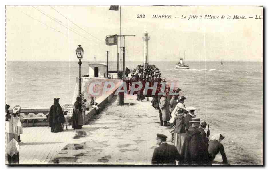 Le Havre - La Jetee a l'heure de la Maree - CPA 