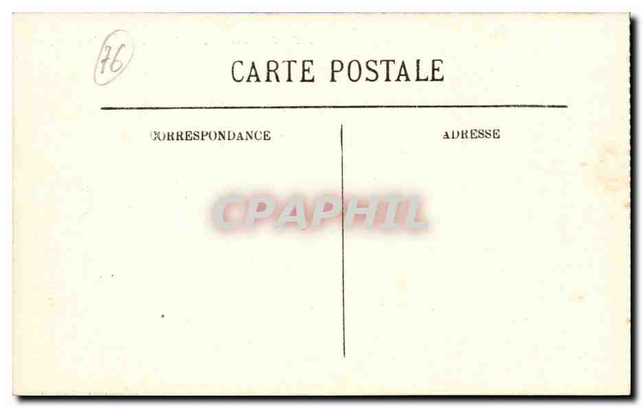 Le Havre - La Jetee a l'heure de la Maree - CPA  — Rückseite