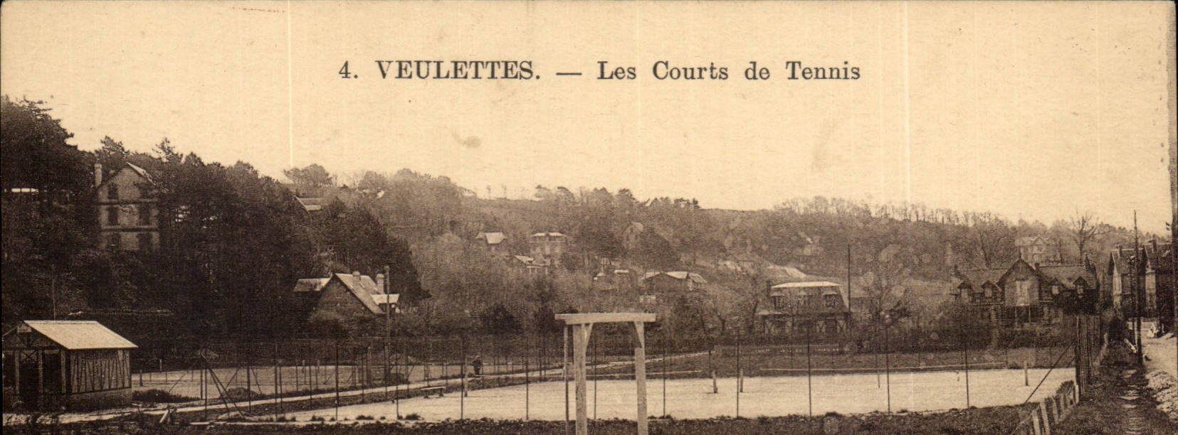 Veulettes - Les Courts de Tennis - Sport - CPA 