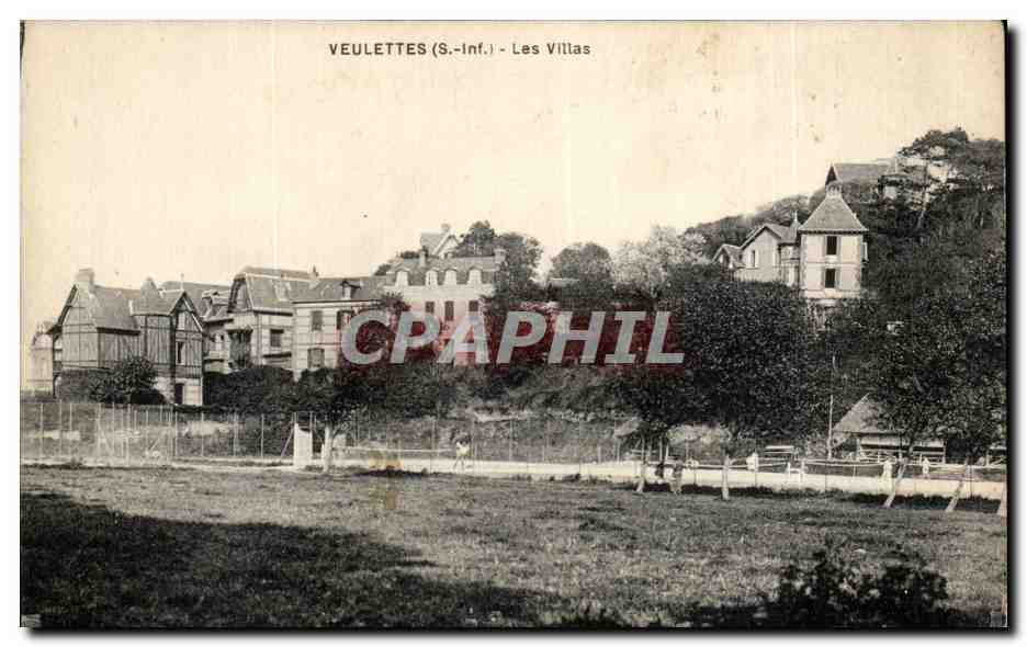 Veulettes - Les Villas Les tennis - CPA 