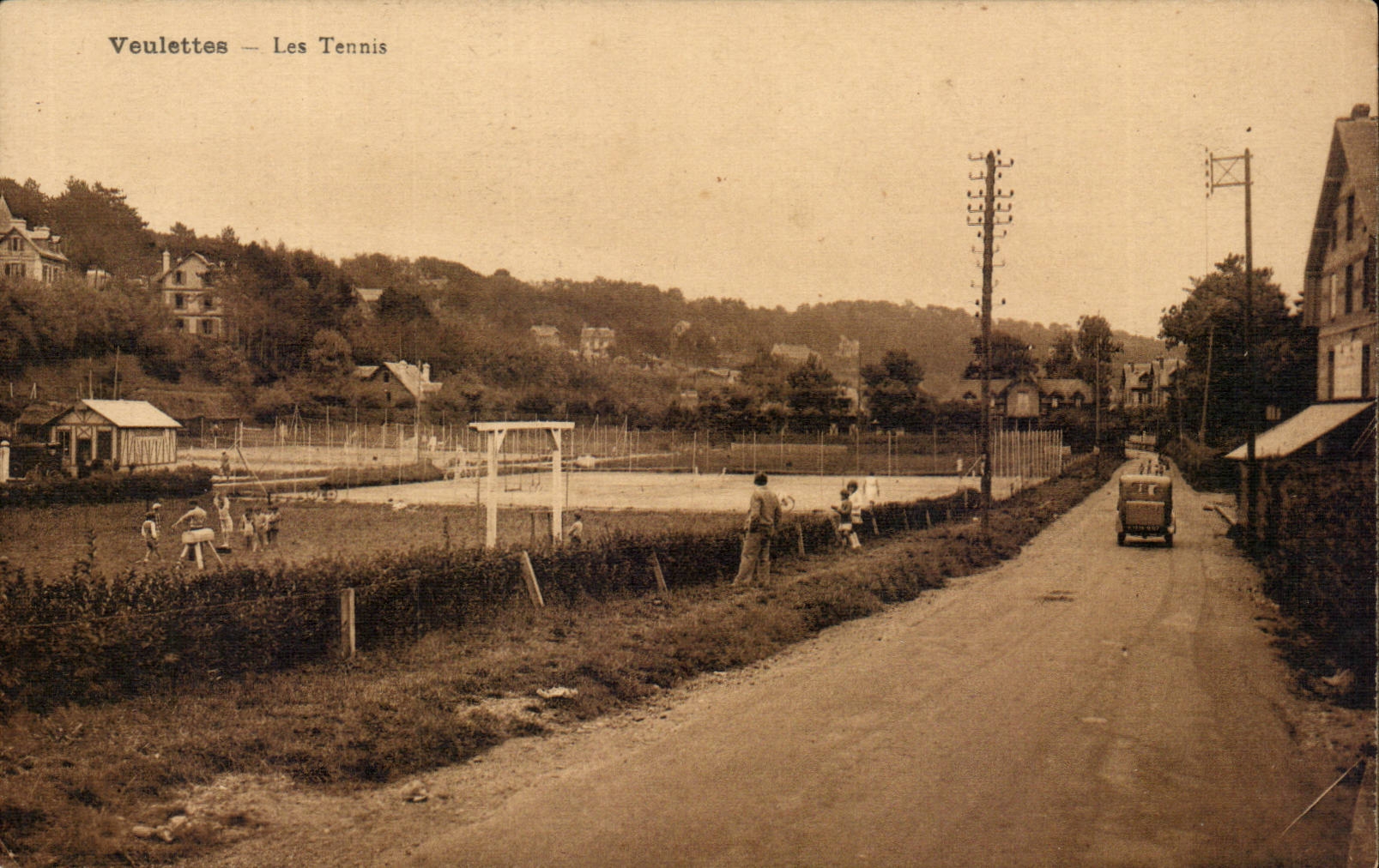 Veulettes - Les Tennis - Sports - CPA 